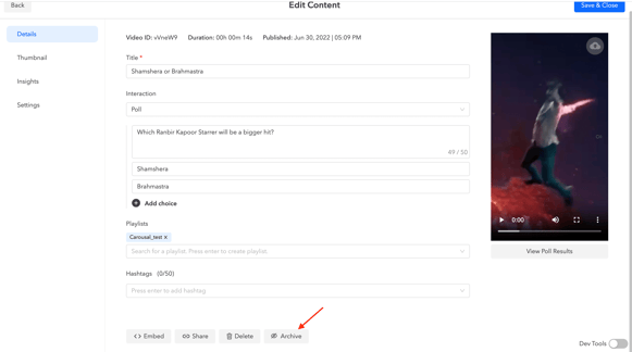 Access the Schedule Archive2