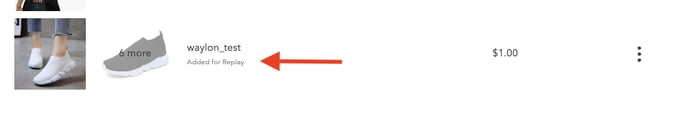 Edit Products in a Livestream Replay1