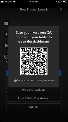 Host Tablet Dashboard