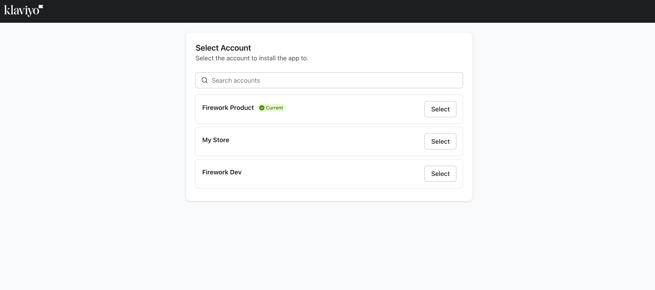Integrate Firework with Klaviyo13
