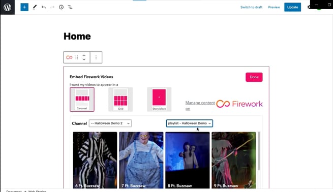 Integrate Firework with WooCommerce6