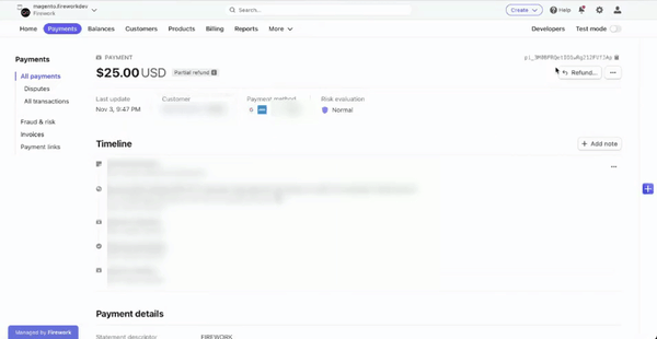 Process a Refund in Magento2