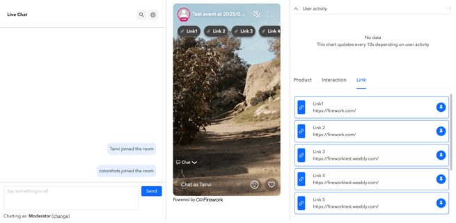 add Link Interactions1
