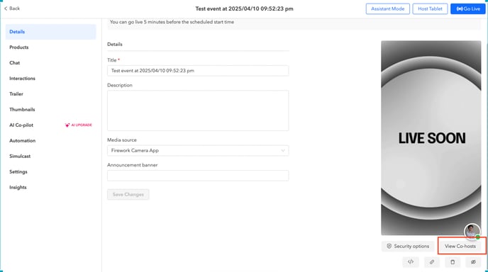 multiple hosts