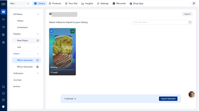 youtube importer 2