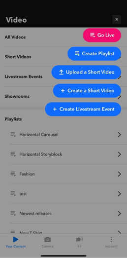 go live